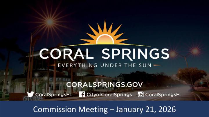 Thumbnail image for City Commission Meeting: January 21, 2026