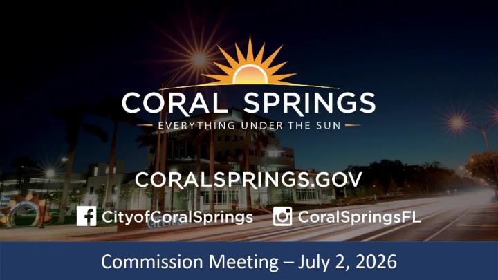 Thumbnail image for City Commission Meeting: July 2, 2026