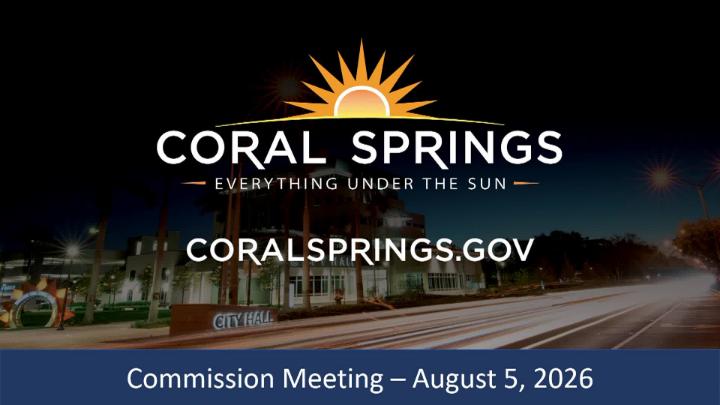 Thumbnail image for City Commission Meeting: August 5, 2026